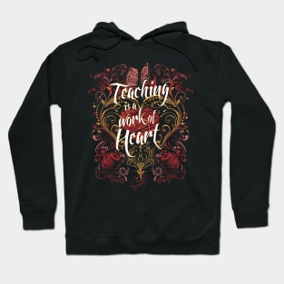 Work of Heart (Gold & Red) Hoodie